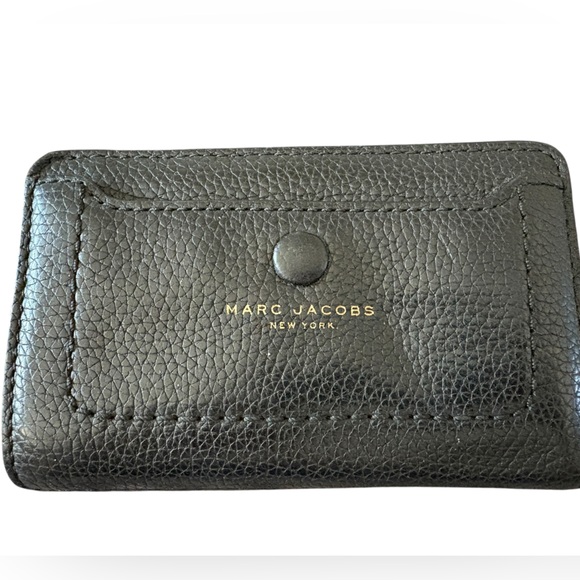 Marc Jacobs pebbled leather Black wallet - Picture 2 of 14